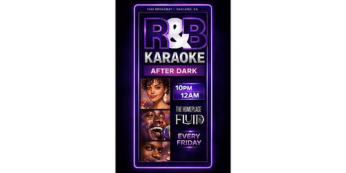 R&B Karaoke After Dark @ FLUID510