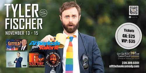 Comedian Tyler Fischer Live in Naples, Florida!