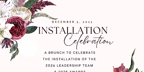 2026 Installation Brunch
