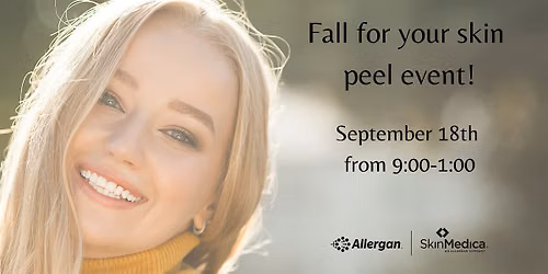 Fall for Your Skin Peel Event