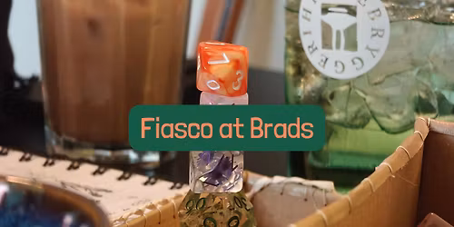 Fiasco with Lene at Brads Spelcaf\u00e9