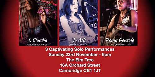 I. Claudia, Jo Ash & Romy Gensale