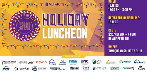 Southwest Area Council - Holiday Luncheon