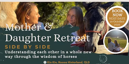 Mother and Daughter - Equine Retreat Day