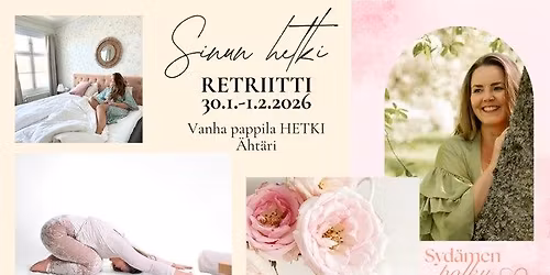Sinun hetki-retriitti 30.1.-1.2.2026