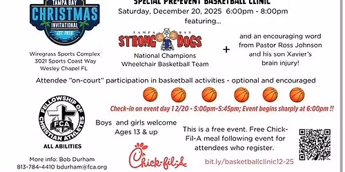 FCA All Abilities Basketball Event
