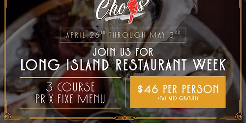 Long Island Restaurant Week