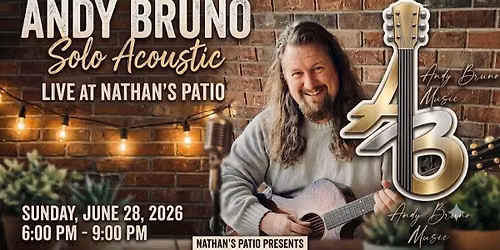 Andy Bruno Solo Acoustic Show at Nathan\u2019s Patio