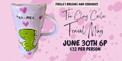 Clay Circle: Travel Mug