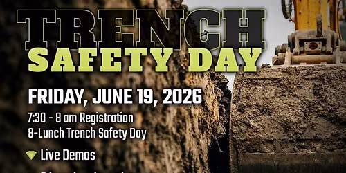 Black Diamond Trench Safety Stand Down 2026