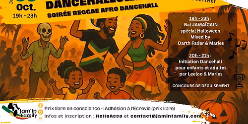 Soir\u00e9e DANCEHALLOWEEN \ud83c\uddef\ud83c\uddf2\ud83e\udddf\ud83e\udddb\u200d\u2640\ufe0f