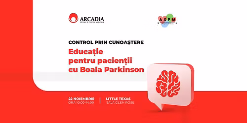 Control prin cunoa\u0219tere. Educa\u021bie pentru pacien\u021bii cu Boala Parkinson