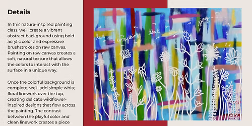 CLASS: Wildflower Lines and Color