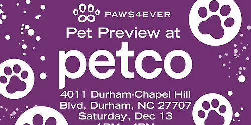 Pet Preview at Petco