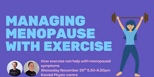 How exercise can help with menopausal symptoms