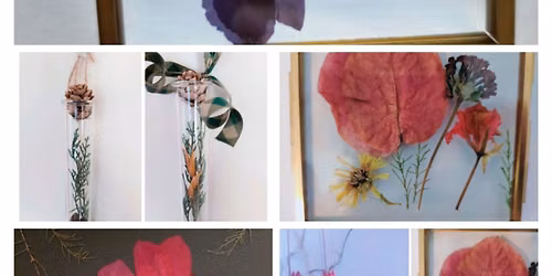 Dry flower art workshop