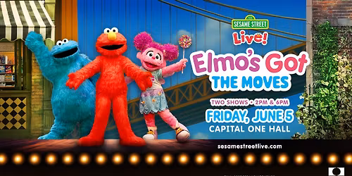 Sesame Street Live: Elmo's Got The Moves