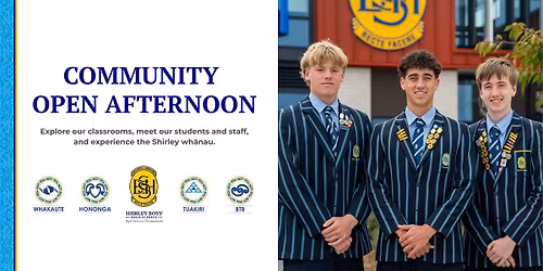 Community Open Afternoon - Tuesday 19th May