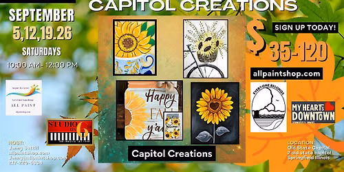 Capitol Creations @ Old State Capitol September