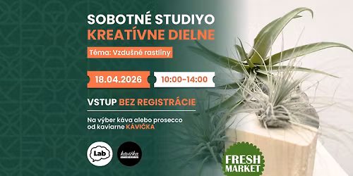 Sobotn\u00e9 StuDIYo - Kreat\u00edvne tvorenie