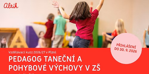 VZD\u011aL\u00c1VAC\u00cd KURZ \/ Pedagog tane\u010dn\u00ed a pohybov\u00e9 v\u00fdchovy pro z\u00e1kladn\u00ed vzd\u011bl\u00e1v\u00e1n\u00ed