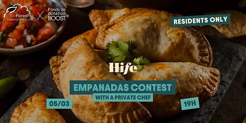 EMPANADAS CONTEST - We Forest x Fonds de dotation Boost