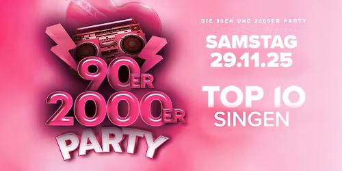 90er & 2000er Party!