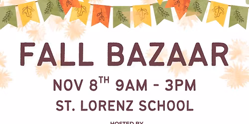 Women in Mission Fall Bazaar