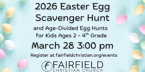 2026 Easter Egg Scavenger Hunt