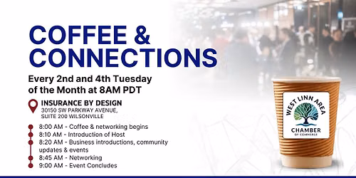 Coffee & Connections (West Linn Area Chamber of Commerce)
