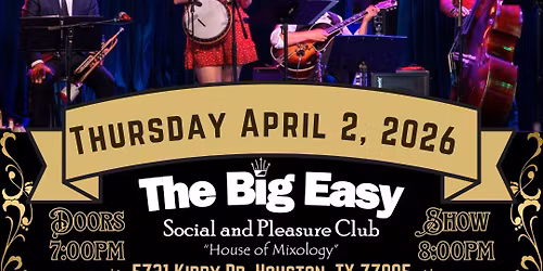Stefanie Pepping & The Sassafras Swing Set at The Big Easy - Live Music - Dancing