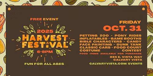 Harvest Festival 2025