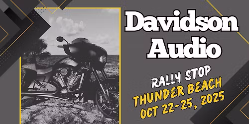 Davidson Audio Rally Stop: Beats & Eats