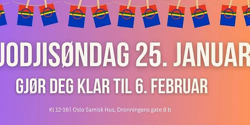 Duodjis\u00f8ndag: Gj\u00f8r deg klar til 6. februar!