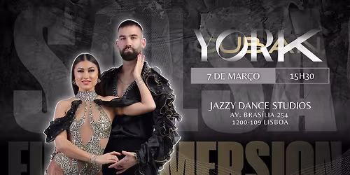 Salsa Full Immersion | 7 MAR | Jazzy Santos Lisbon | Carlos & Ekaterina