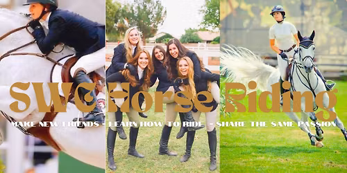 SWC Introductory Horse Riding Class - Centennial Parklands Equestrian Centre -Moore Park- Sydney