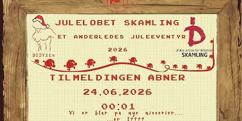 Julel\u00f8bet Skamling - Et anderledes Juleeventyr 2026