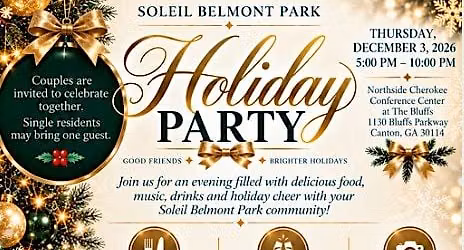 Soleil Belmont Park Holiday Party