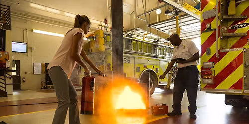 Holiday Fire Prevention Demonstration 