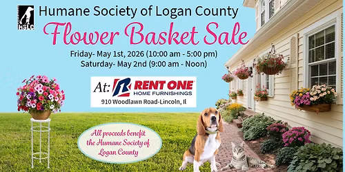 The Humane Society of Logan County Flower Basket Sale