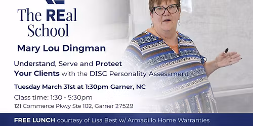 Understand, Serve and Protect Your Clients with the DISC Personality Assessment (CE Elective credit)