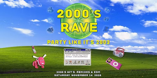 Iris Presents: 2000s Rave @ Believe Music Hall | Sat, Nov 14th!
