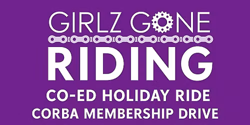 Dec 14th CO-ED Holiday Ride, CORBA membership drive and Potluck lunch