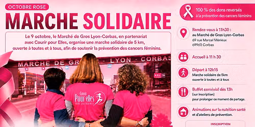 \ud83d\udc97 Le March\u00e9 de Gros Lyon-Corbas se mobilise pour Octobre Rose