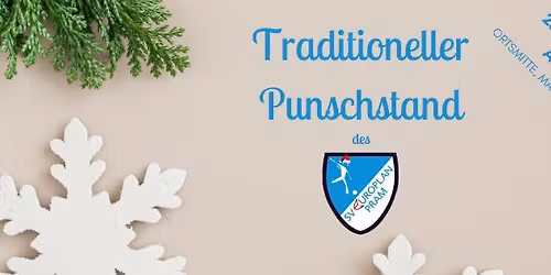 Traditioneller Punschstand des SV Europlan Pram