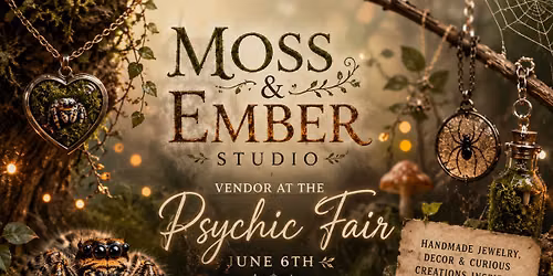 \u2728\ud83d\udd2e Moss & Ember Studio is Heading to the Psychic Fair! \ud83d\udd2e\u2728