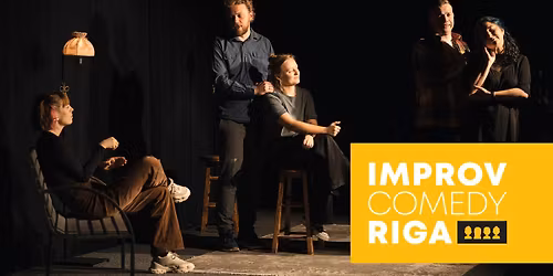 Improv Comedy Riga SHOW in English (with Ma\u0142gorzata (Gosia) R\u00f3\u017calska)