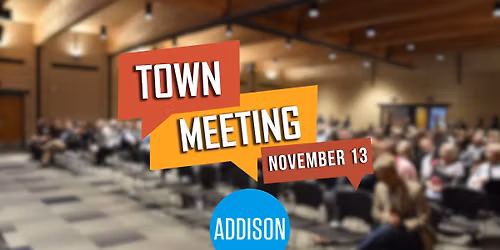 Fall Town Meeting