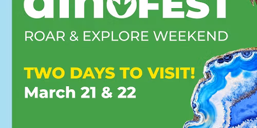 DinoFEST 2026: Roar & Explore Weekend