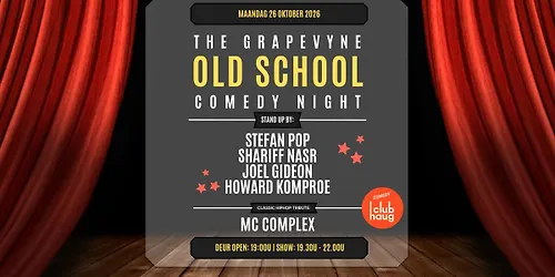 The Grapevyne Old School Comedy Night
